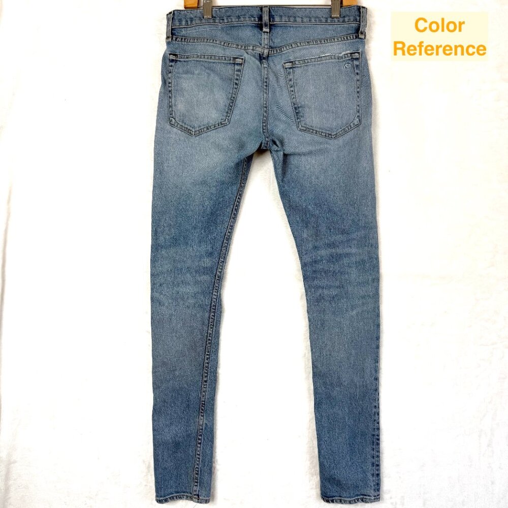Rag & Bone Fit 1 Slim Fit Button Fly Jeans Mens 3… - image 5